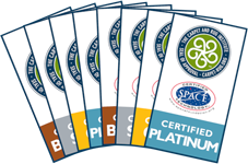 Seal of Approval certification levels (Bronze, Silver, Gold, and Platinum)
